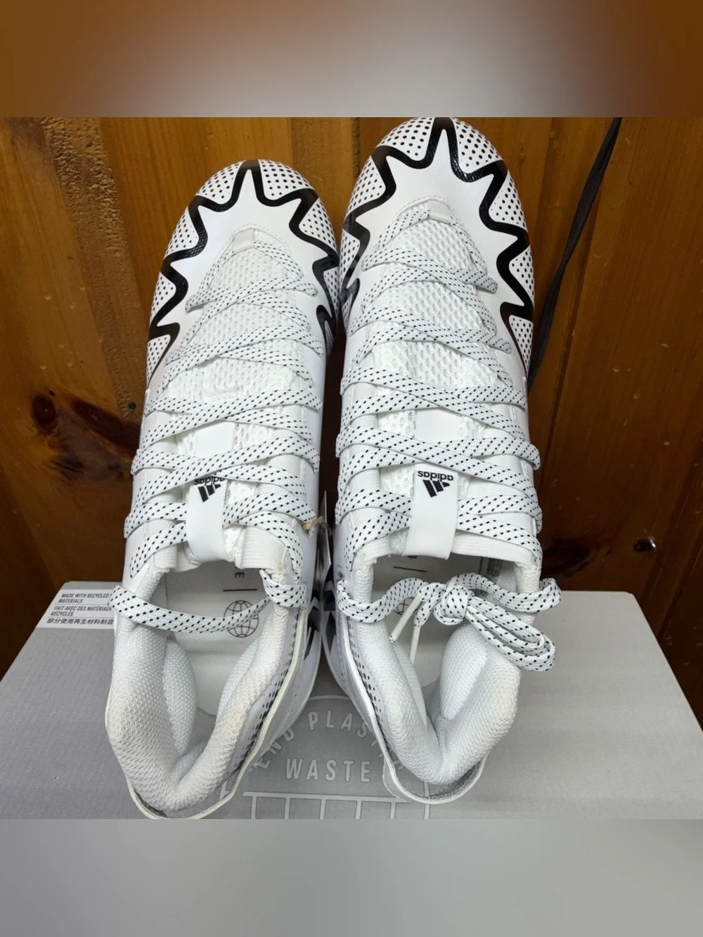 Adidas Freak 22 Football Cleats White Black GX4066 Men’s Size 12 New In Box